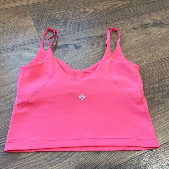 Lululemon align top color glaze pink size 2 - Picture 2 of 2